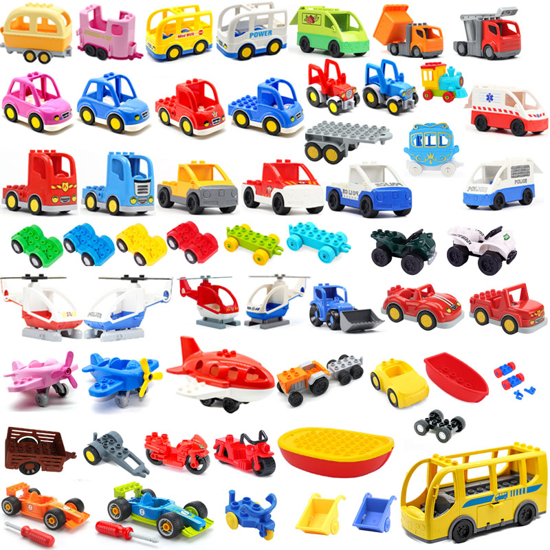 Large Building Blocks Car Mode - Urban Farming House recension och pris